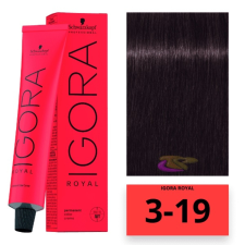 Schwarzkopf Professional Schwarzkopf Igora Royal hajfesték 3-19 hajfesték, színező