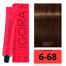 Schwarzkopf Professional Schwarzkopf Igora Royal hajfesték 6-68 hajfesték, színező