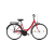 SCHWINN CSEPEL Csepel Budapest A 28-as városi női kerékpár, acél, 1s, 17-es vázméret, piros