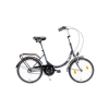 SCHWINN CSEPEL Csepel Camping 2020 20-as városi kerékpár, fix vázas, acél, agyváltós (3s), 15-ös vázméret, szürke
