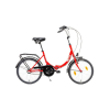 SCHWINN CSEPEL Csepel Camping N3 2020 20-as városi kerékpár, összecsukható, acél, agyváltós (3s), 15-ös vázméret, piros