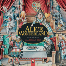 Science Museum: Alice in Wonderland Wall Calendar 2025 (Art Calendar) naptár, kalendárium