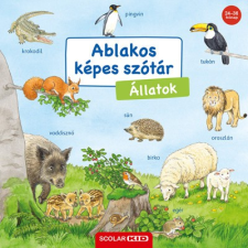 Scolar Ablakos képes szótár - Állatok kreatív és készségfejlesztő