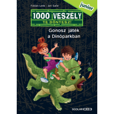 Scolar Kiadó Gonosz játék a Dinóparkban - 1000 veszély - junior 1. gyermek- és ifjúsági könyv
