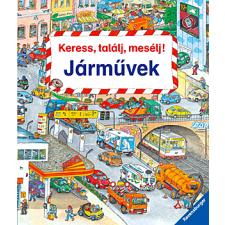 Scolar Kiadó Kft. Keress, találj, mesélj! Járművek gyermek- és ifjúsági könyv