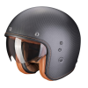 Scorpion Belfast Evo Carbon nyitott sisak fekete matt