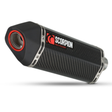Scorpion Serket balkezes karbon kipufogódob Kawasakihoz egyéb motorkerékpár alkatrész
