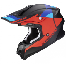 Scorpion VX-16 EVO AIR SPECRUM motocross bukósisak fekete-piros-kék bukósisak