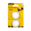 Scotch Rag.szalag kétold. 12mm x 6,3m 136-1263R2 Scotch® 2 db