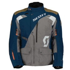 Scott Dualraid Dryo motoros kabát szürke-kék motoros kabát