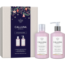 Scottish Fine Soaps Calluna Botanicals Luxury Festive Duo ajándékszett Vanilla&Rose (testre) kozmetikai ajándékcsomag