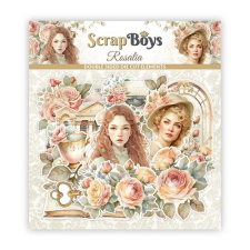 ScrapBoys Kivágatok - Rosalia - Ephemera (1 csomag) matrica