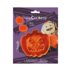 Scrapcooking összenyomható forma, Halloween tök, műanyag sütés és főzés