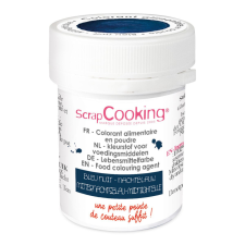 Scrapcooking por étefesték, éjfekete, 5g sütés és főzés