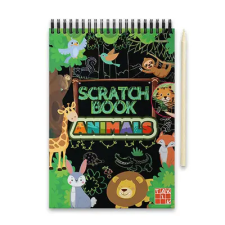  Scratch book - Állatok gyermek- és ifjúsági könyv