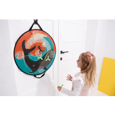 Scratch Europe Bálnás mágneses célbadobó játék kreatív és készségfejlesztő