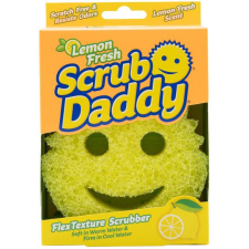 Scrub Daddy Daddy Fresh Lemon, sárga tisztító- és takarítószer, higiénia