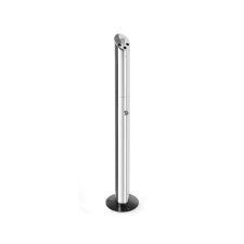 Scrumiera Hendi tip stalp, otel inoxidabil 18/8, 17x(H)92 cm konyhai eszköz