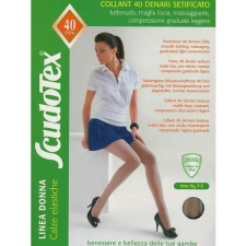 Scudotex 460 Selyemfényű Kompressziós harisnyanadrág 40 den, Nero (fekete), M gyógyászati segédeszköz