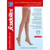 Scudotex 589 kompressziós nyitott combharisnya szilikonos csúszásgátló csíkkal 140 den, 19-22 Hgmm, testszínű, csipkés, III. (M)