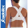 Scudotex 621 Emlékeztető, tartásjavító heveder, fehér, hátsó keresztpántos, 3. (M)