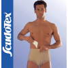 Scudotex 645 pamut Lágyéksérv nadrág támasztó pelottával, bézs, VI. (XXL)