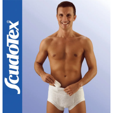 Scudotex 647 pamut Lágyéksérv nadrág támasztó pelottával, szürke-melange, III. (M) gyógyászati segédeszköz