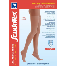 Scudotex 822 nyitott unisex harisnyanadrág 70 denes, 15-18 Hgmm, fekete, II.(S) gyógyászati segédeszköz
