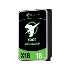 Seagate 18TB Exos X18 (Standard Model) SAS 3.5" szerver HDD (ST18000NM004J) merevlemez