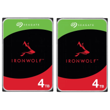 Seagate IronWolf 4TB 3.5" 5400rpm 256MB SATA ST4000VN006 2db merevlemez, ssd