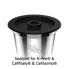 Sealpod FeePod Tchibo újratölthető kapszula kávéfőző kellék