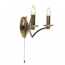 SEARCHLIGHT Ascot bronz falikar (SL-41312-2AB) E14 2 izzós IP20 világítás