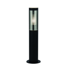 SEARCHLIGHT Batton fekete-füstszínű kültéri állólámpa (SL-93901-450BK) E27 1 izzós IP44 kültéri világítás