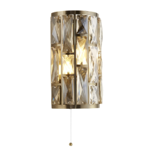 SEARCHLIGHT Bijou bronz kristály fali lámpa (SL-6582-2AB) E14 2 izzós IP20 világítás