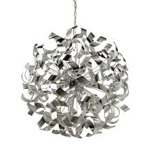 SEARCHLIGHT Curls króm mennyezeti lámpa (SL-5686-6CC) G9 6 izzós IP20 világítás