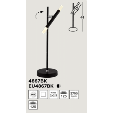 SEARCHLIGHT EU4867BK Wands, Asztali lámpa világítás