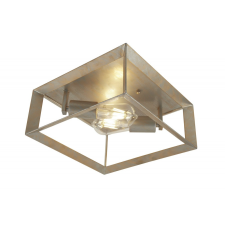 SEARCHLIGHT Heaton ezüst-arany mennyezeti lámpa (SL-2412-2SI) E27 2 izzós IP20 világítás