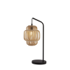 SEARCHLIGHT Java fekete asztali lámpa (SL-60095BK) E27 1 izzós IP20