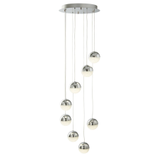 SEARCHLIGHT MARBLES króm LED mennyezeti lámpa (SL-5848-8CC) LED 8 izzós világítás