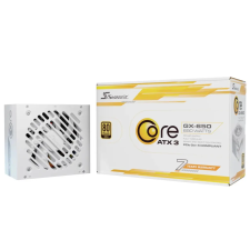Seasonic 650W 80+ Gold Core GX 650 White (SRP-CGX651-A5A32SF-W) tápegység