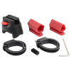 SEATYLOCK UM 5000 U-lakat tartó, fekete/piros - MASON SEATYLOCK  Vázak, idomok, kiegészítők Adapterek és konzolok