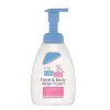 SebaMed BABY mosakodóhab arcra és testre 400 ml