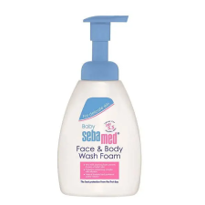 SebaMed BABY mosakodóhab arcra és testre 400 ml tusfürdők