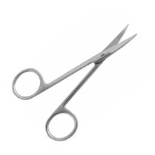  Sebészeti - cooper olló hegyes/hegyes/hajlított végű, 14 cm hosszú gyógyászati segédeszköz