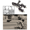 Sec-CAM SJ/GP-02, biciklis, motoros KORMÁNY rögzítő KONZOL - SJCAM és GoPro akciókamerákhoz - SJCAM SJ4000, SJ5000, X1000 sorozatokhoz