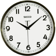 Secco Falióra, 24,5 cm, secco, króm színű keretes s ts6019-67 falióra
