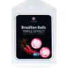 Secret Play Brazilian 2 Balls Set Triple Effect masszázsolaj 8 g