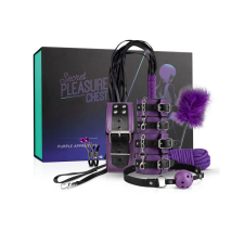 Secret Pleasure Chest - haladó BDSM készlet (14 részes) bilincs, kötöző
