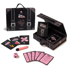  SECRETPLAY - SZEX A TENGERPARTON UTAZÓKÉSZLET (ES/EN/DE/FR/NL/PT) erotikus ajándék
