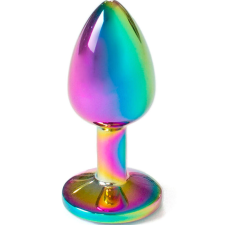 SECRETPLAY TOYS SECRET PLAY - FÉM DUGÓ DUGÓ SZIVÁRVÁNY KICSI 7 CM-ES MÉRET anál
